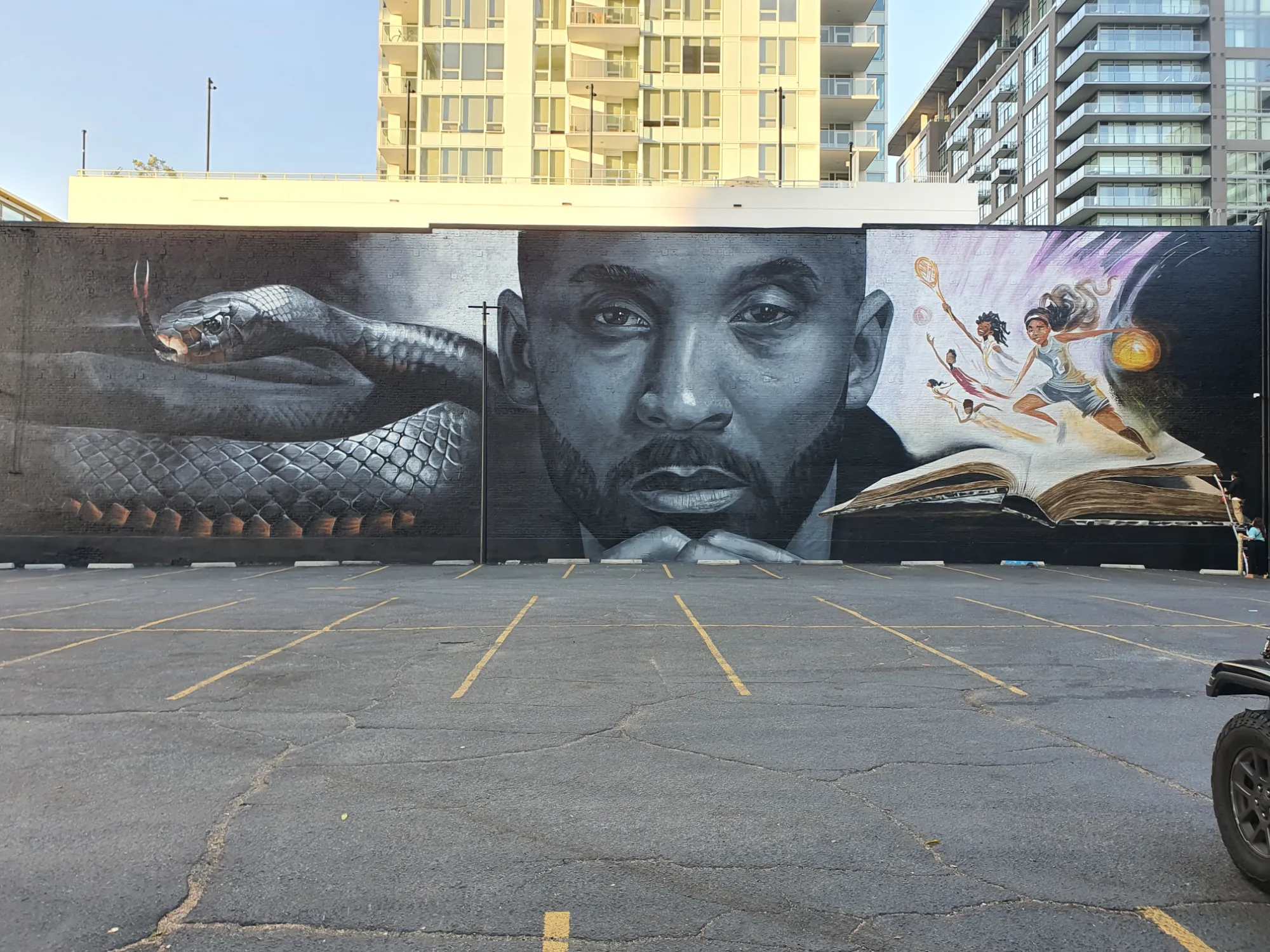 GRANA Kobe Bryant mural by Odeith in Los Angeles