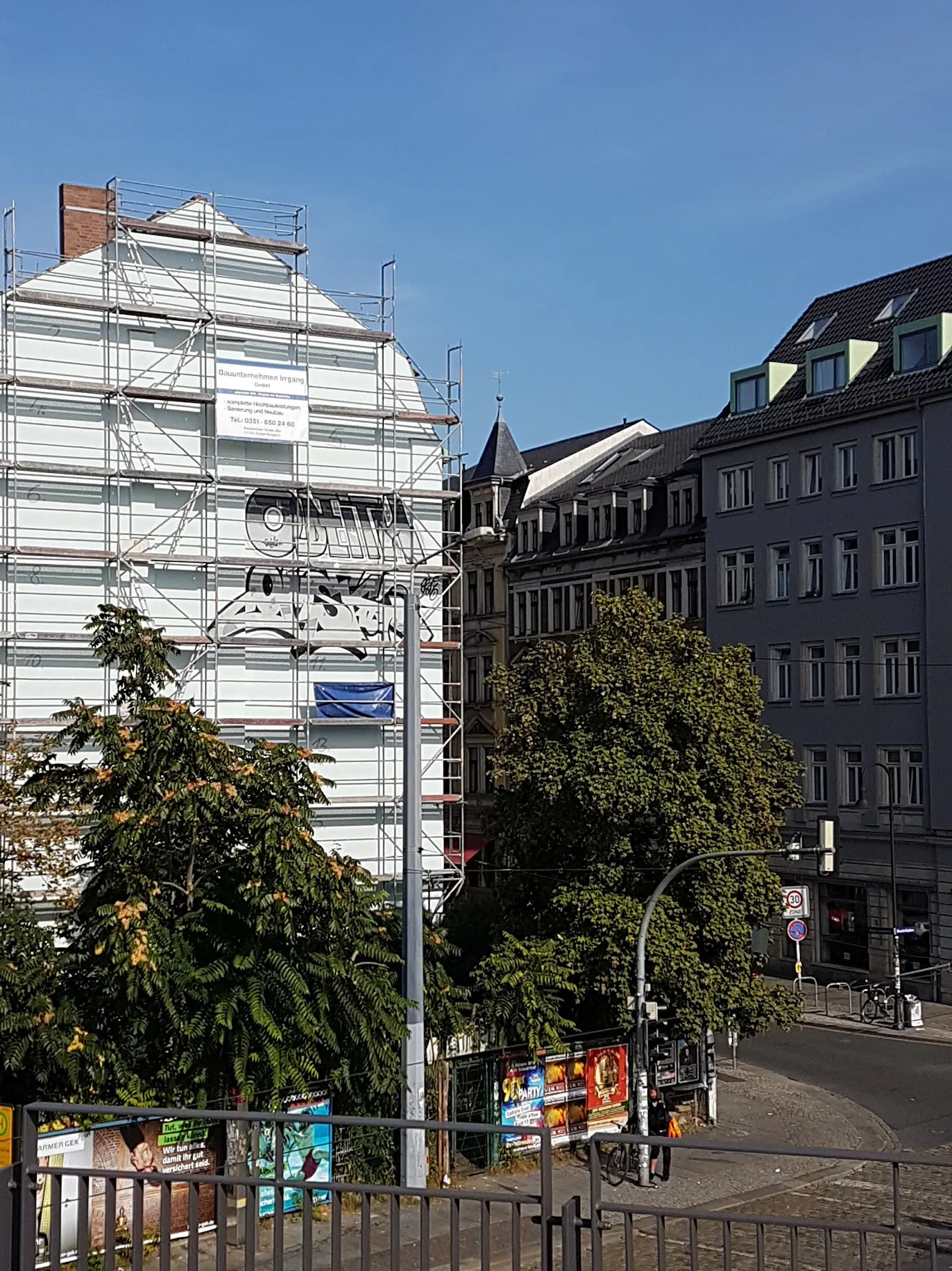 view of the historic city of Dresden in Germany, host location for the Magic City exhibition.